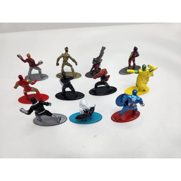 11 Marvel Metal Mini Figures by Jada Toys - Picture 7 of 15